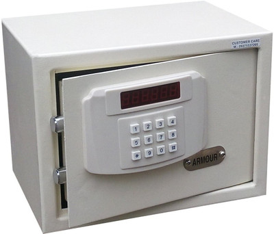 ARMOUR 11 Liters Electronic Money Safe with Digital Display Lock - Motorized Locking Safe Locker(Digital)