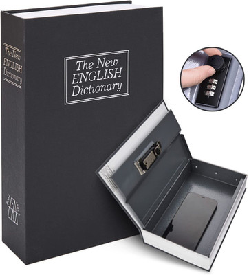 Wishbone BOOK SAFE NUMBER LOCK BIG Dictionary Diversion Book Safe Safe Locker(Keypad)