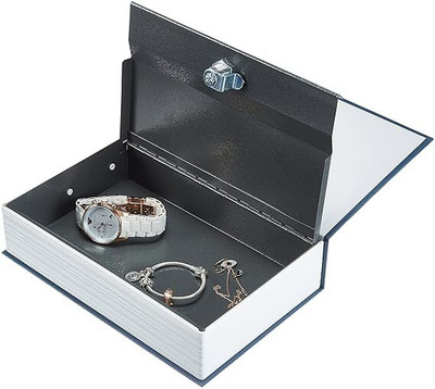 SHENKY Secret Book Safe with Key Lock – 180x115x55mm Safe Locker(Key Lock)