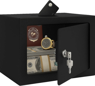 MAXSERA BIG BLACK Safe Locker(Key Lock)