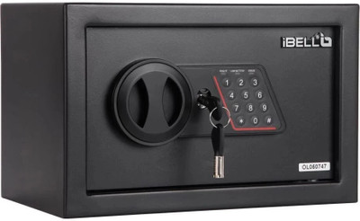 iBELL SL-20B Digital Electronic Safe Locker for Personal & Office Use,20L Black Locker Safe Locker(Keypad)