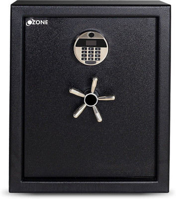 OZONE 78 Ltrs Heavy Biomatric Anti-theft Safe Locker for Home & Office | 3-way Access Safe Locker(Handle)