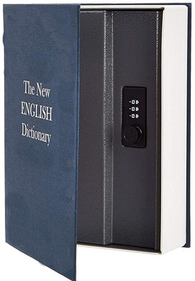 PAVITYAKSH BOOK SAFE NUMBER LOCK Dictionary Book Style Metal Hidden Secret Book Locker Safe Locker(Digital)