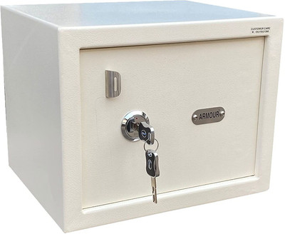 ARMOUR 29 Liters Mechanical Safe Locker Wardrobe Series, Wave Key Technology Lock Safe Locker(Key Lock)