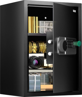 Plantex Locker for Home/Digital Safety Locker with Fingerprint/Touch Keypad (56 Ltr) Safe Locker(Digital)