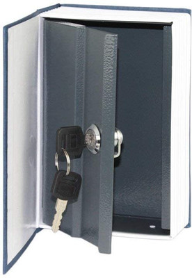 DHAVJ Book Safe Big | Hidden Secret Book Safe Vault Box with 2 Keys Safe Locker(Key Lock)