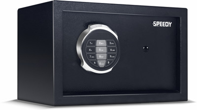 SPEEDY 8 Litres Home and Office with 2-way Access | Black Safe Locker(Keypad)