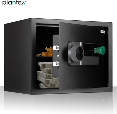 Plantex Locker for Home/Digital Safety Locker with Fingerprint/Touch Keypad (38 Ltr) Safe Locker(Digital)