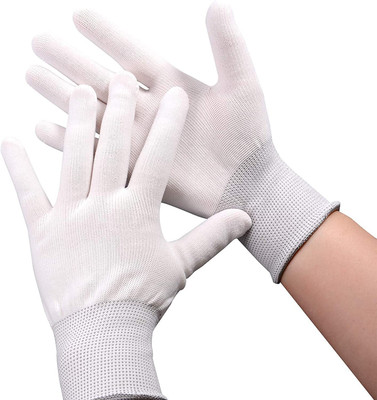 ETSHandPro Unisex Reusable Gloves Protection From Sun Burns | Dust | Pollution | Nylon  Safety Gloves(Pack of 6)