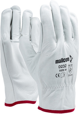 Mallcom D232 Natural grain Welder Safety Gloves (Pack of 1) Leather  Safety Gloves(Pack of 1)