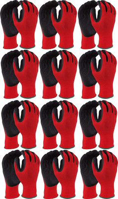 Masox Store Premium Kitchen Cleaning Gloves for Bathroom Dish Clothing Washing Scrubbing Wet and Dry Disposable Glove Set(Free Size Pack of 24)