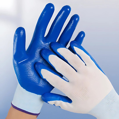 7SHIELD 4 Pair Industrial Hand Gloves Gardening Work ,Cut-resistant Working Gloves Nylon  Safety Gloves(Pack of 8)