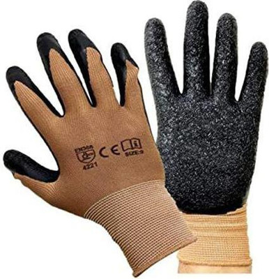 ETSHandPro Anticut, reusable, multipurpose, Industrial Nylon  Safety Gloves(Pack of 1)
