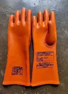 DRSAA Safety Solutions pvt ltd class 04 Rubber  Safety Gloves(Pack of 2)