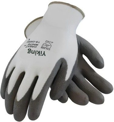 PulGos PVC_1_PAIR_AL Nylon  Safety Gloves(Pack of 2)