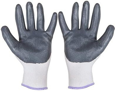 nit nylon gloves Nylon  Safety Gloves(Pack of 2)