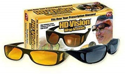 DN BROTHERS Rectangular Sunglasses(For Men, Yellow, Black)