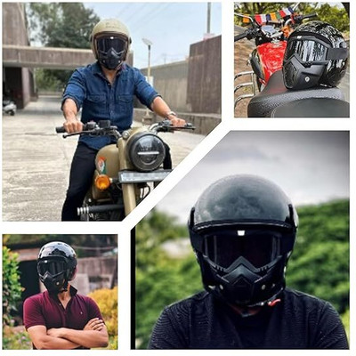 KGBTREADS face mask clear Blowtorch  Safety Goggle(Free-size)