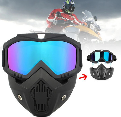 Atonyak Face Mask Cover For Bike Safety Goggle Mask Anti Scratch UV Protect Windproof Goggle Mask Anti Scratch UV Protect Windproof Dirt Shield Adjustable Strap Mask Blowtorch Safety Goggle(Free-size) Atonyak Face Mask Cover For Bike Safety Goggle Mask Anti Scratch UV Protect Windproof Goggle Mask Anti Scratch UV Protect Windproof Dirt Shield Adjustable Strap Mask Blowtorch Safety Goggle(Free-size)