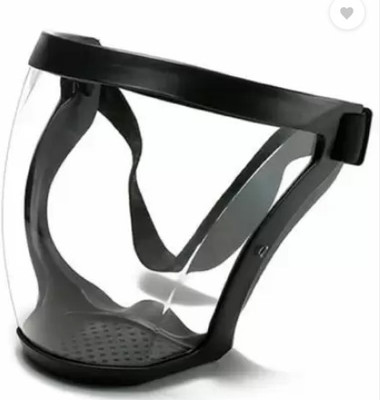 MFPro Transparent Face Shield Mask Transparent Face Mask Shield for Work Laboratory, Power Tool, Welding, Wood-working  Safety Goggle(Free-size)