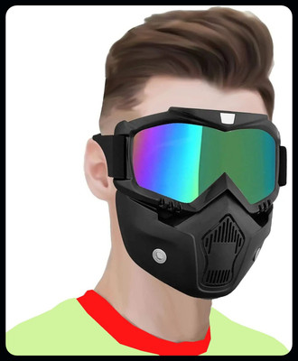 KGMZONE Rainbow goggles mask uv glasses-kz57 Blowtorch  Safety Goggle(Free-size)