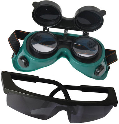 DUMDAAR 2 Type Welding Safety Goggle Free Size Welding  Safety Goggle(Free-size)