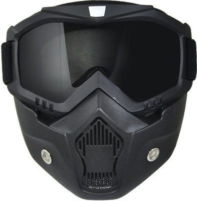 SELVIKE 109-SLV-900 GOGGLE WITH MASK BLACK Wood-working  Safety Goggle(Free-size)