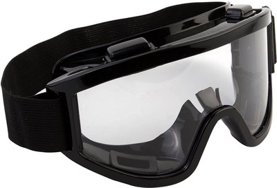 K.B.SALES Offroad Motorcycle Goggle with Adjustable Buckle Face & Eyewear Dirt Shield Ideal for Motorbike, Snowboarding Skiing & Cycling Helmet Goggle for Men & Women Blowtorch  Safety Goggle(Free-size)