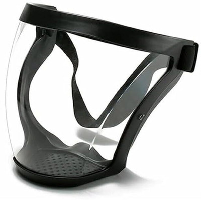 ShopVee Anti-Fog Full Face Shield Upgraded, Impact & Wind Resistant Welding, Wood-working, Power Tool  Safety Goggle(Free-size)