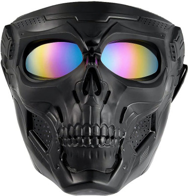 VermsBikers Motorcycle Goggle Mask Fun Face Mask Full Face Mask BIke Windproof Goggles Mask Motorcycle Goggle Mask Fun Face Mask Full Face Mask BIke Windproof Goggles Mask Blowtorch  Safety Goggle(Free-size)