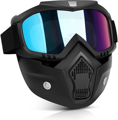 MozFit Goggle Mask Anti Scratch UV Protect Windproof Dirt Shield Adjustable Strap Mask Motorcycle Goggle Mask, Anti Scratch UV Protective Face Mask Cover for Bike Mask Blowtorch Safety Goggle(Free-size) MozFit Goggle Mask Anti Scratch UV Protect Windproof Dirt Shield Adjustable Strap Mask Motorcycle Goggle Mask, Anti Scratch UV Protective Face Mask Cover for Bike Mask Blowtorch Safety Goggle(Free-size)