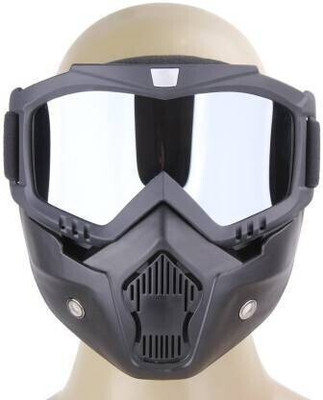 SELVIKE 109-SLV-914 SILVER-LENS-GOGGLE-MASK Wood-working  Safety Goggle(Free-size)