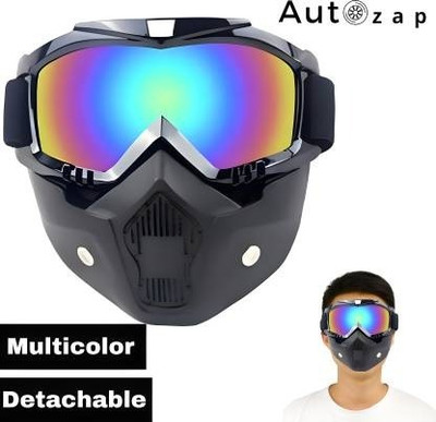 Autozap Motorcycle Eyes Protection Goggles Mask Multicolour Goggles Riding Mask Blowtorch  Safety Goggle(Free-size)