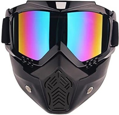 TRADE HUNTER Smart Face Mask with Rainbow Goggles Blowtorch Safety Rainbow Goggle (Free-size) Blowtorch  Safety Goggle(Free-size)