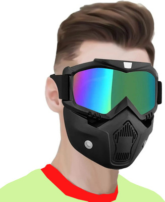 KGMZONE Rainbow goggles mask uv glasses Blowtorch  Safety Goggle(Free-size)