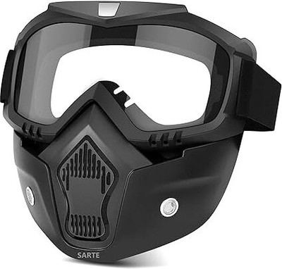 NEXIFY ® Full Face Bike Rider Mask Type Goggles Wood-working  Safety Goggle(Free-size)