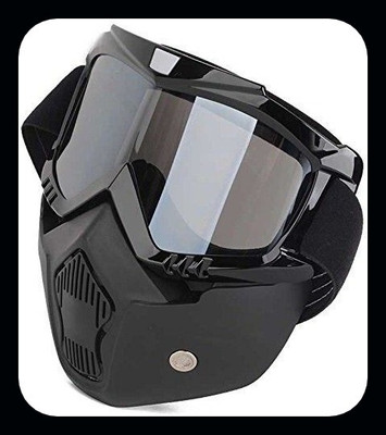 KGMZONE Colorful Bike Riding Goggles,Eye shield A65 BLACK GOGGLE MASK SD1 Blowtorch  Safety Goggle(Free-size)