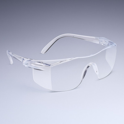 Jaxz Eyewear JAXZ 1 Pc Unisex Plastic White Transparent Goggles/Sunglasses for Bike Riding Pack of 1 High Quality Plastic Clear Safety Goggles – Unisex Free Size Laboratory, Blowtorch, Welding, Wood-working, Power Tool  Safety Goggle(Free-size)