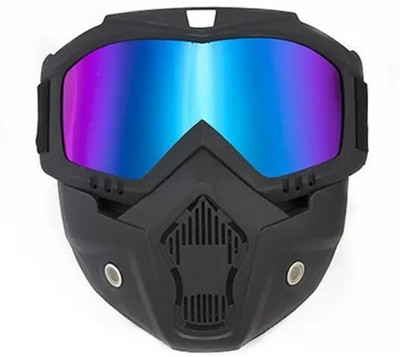 AMIRIDE Bike Scoter Motorcycle Protective Goggles Face Mask Motorcycle Goggles Bike Scoter Motorcycle Protective Goggles Face Mask Motorcycle Goggles Blowtorch  Safety Goggle(Free-size)