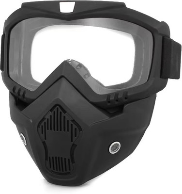 speginic Mask1 Smart Protective Bike Riding Face Mask, Face Shield Motorcycle Goggles Blowtorch  Safety Goggle(Free-size)