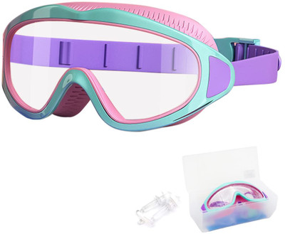 Paritirth Swimming Goggles for Kids Swimming Goggles(Pink)