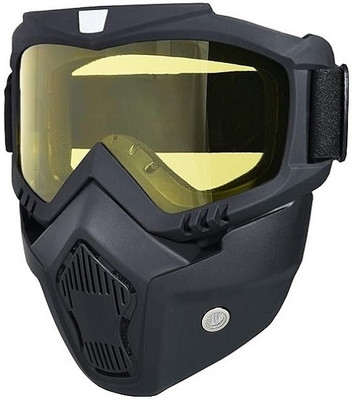 ADONYX motorbike goggles Motorcycle Face Mask Shield Goggless Off Road Motocross Blowtorch  Safety Goggle(Free-size)
