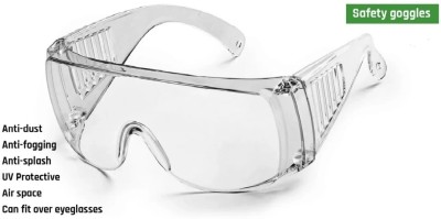 NEXGEN Polycarbonate Lens for Power Tool, Welding, Wood-working, Medical Lab, Driving (PK4VK01SG4) Blowtorch  Safety Goggle(Free-size)