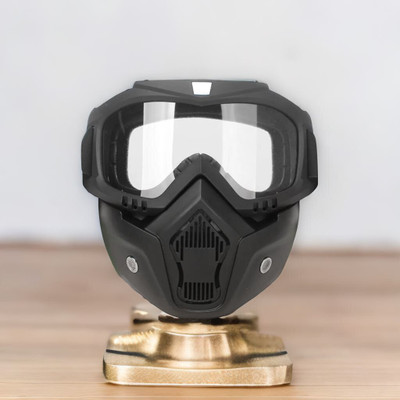KGMZONE Adjustable Elastic Strap Motorcycle Goggle Mask Anti Scratch UV Protective Mask Bike Motorcycle Protective Goggles Bike Face Mask Eyewear Blowtorch, Power Tool  Safety Goggle(Free-size)