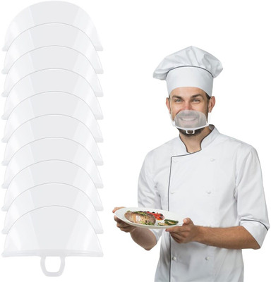 ZITRONIX Face Shield Transparent Clear Anti Fog Protective Clear Anti Fog Reusable Face Shield with Adjustable Strap Safety Visor(Size - 13 x 7 x 3)