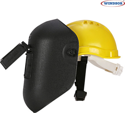 Windsor Welding Helmet With Ratchet Safety Helmet_(Pack Of 1) Welding Helmet(Size - REGULAR)