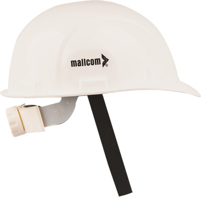 Mallcom Jasper II White UV Resistant High Density Polyethylene Safety Helmet with Plastic Harness & Rachet Adjustment (Pack of 1) Mallcom Jasper II White UV Resistant High Density Polyethylene Safety Helmet with Plastic Harness & Rachet Adjustment (Pack of 1) Construction Helmet(Size - 52 to 60)