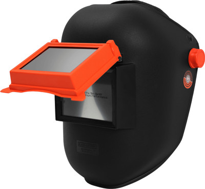 BLACK+DECKER Full Face Welding Helmet with Flip Front Window, Polycarbonate Protective Lens, IR11 Welding Lens Welding Helmet(Size - Regular)