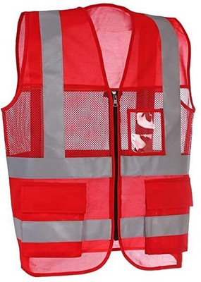 evion ES-16100_L_Red Safety Jacket(Multi)
