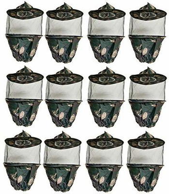 Super Bee Bee Veil Army-12pcs Safety Jacket(green)